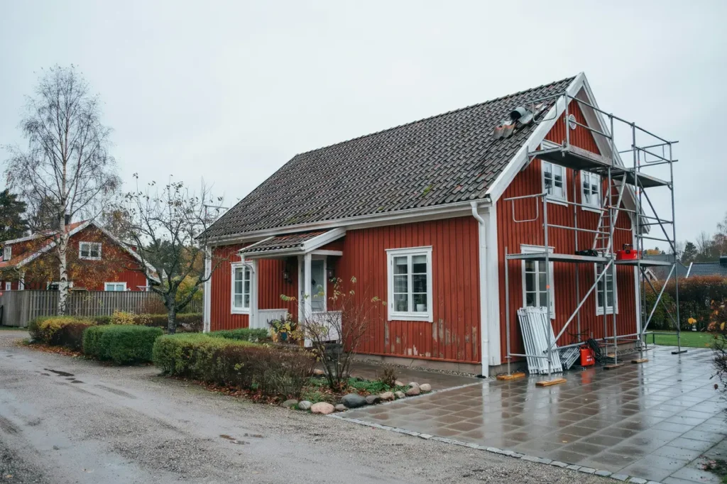 s planerar du byggst llning vid byte av h ngr nnor och stupr r p villan